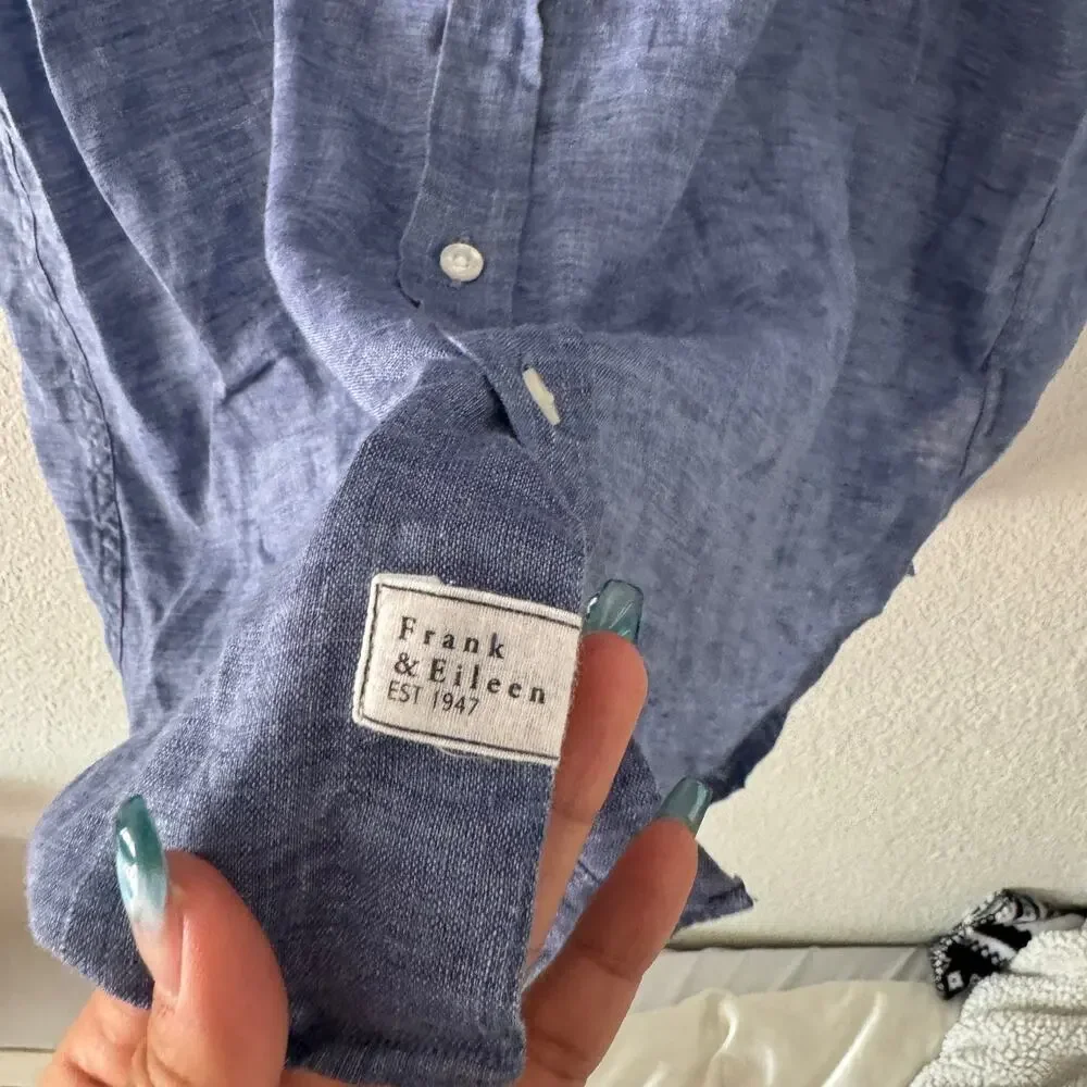 Frank & Eileen Blue Midi Dress - Picture 7 of 8